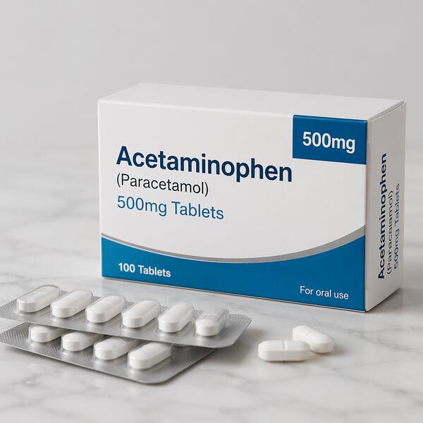Acetaminophen (Paracetamol) 500mg Tablets